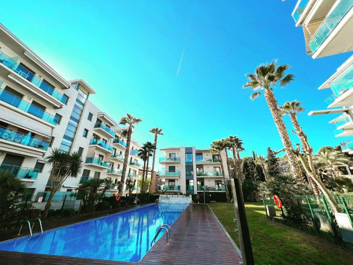 Ferienwohnung Apartamento Con Piscina Y Parking En Lloret De Mar Exterior foto